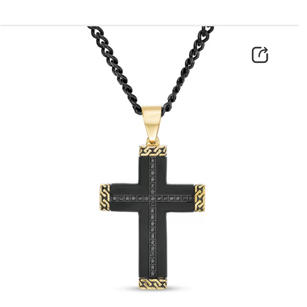Zales | Men’s Cross Pendant Necklace